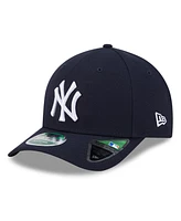 New Era Men's Navy New York Yankees Player Replica 9Forty Adjustable Hat