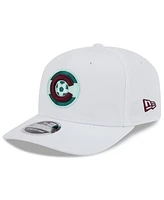 New Era Men's White Colorado Rapids 2025 Jersey Hook 9SEVENTY Stretch-Snap Hat