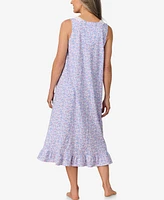 Aria Women's Sleeveless Ballet Floral Nightgown