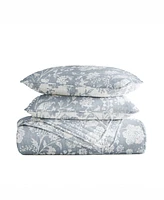ienjoy Home Textured Floral Reversible 2-Pc. Quilt Set, Twin/Twin Xl