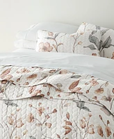 ienjoy Home Russet Floral Reversible -Pc. Quilt Set