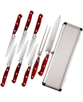 BergHOFF Pakka Wood 9-Piece Steak Carving Knife Set