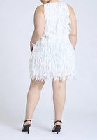 Eloquii Plus Size Mini Texture Dress