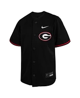 Nike Big Boys and Girls Black Georgia Bulldogs Limited Baseball Jersey