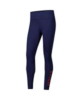 Under Armour Women's Navy Auburn Tigers Meridian Luxe Performance Leggings