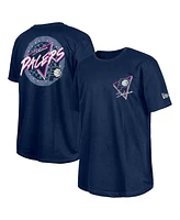 New Era Men's Navy Indiana Pacers Glow-in-the-Dark T-Shirt