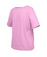 New Era Big Girls Light Pink Philadelphia Phillies Flip Sequin Team T-Shirt