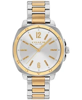 Coach Women's Kitt Two-Tone Stainless-Steel Bracelet Watch, 34mm