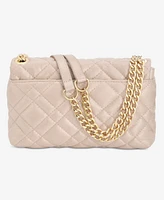 I.n.c. International Concepts Small Ajae Pearlized Quilted Crossbody, Exclusively at Macy's