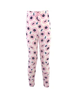 Touched by Nature Big Girls Youth Organic Cotton Leggings 4pk, Blossom, 7 Years