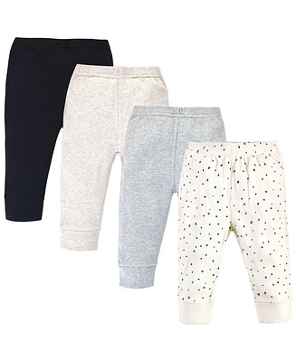 Touched by Nature Toddler Boys Organic Cotton Pants 4pk, Star