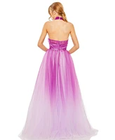 Mac Duggal Women's Cross Front Tulle Dress