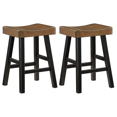 Stylish Counter Height Bar Stool Set of 2 for Kitchen & Dining