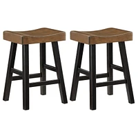Stylish Counter Height Bar Stool Set of 2 for Kitchen & Dining