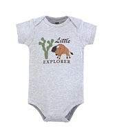 Hudson Baby Boys Cotton Bodysuits, Wilderness
