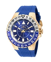 Invicta Men's 19270 Aviator Quartz 3 Hand Blue Dial Watch
