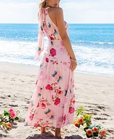 Cupshe Women's Garden Stroll Floral Maxi Beach Dress