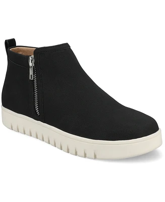 Journee Collection Women's Alita Comfort Ankle Sneaker Booties