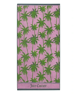 Juicy Couture Palm Trees Cotton Beach Towel, 36" x 72"