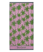 Juicy Couture Palm Trees Cotton Beach Towel, 36" x 72"
