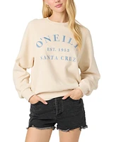 O'Neill Juniors' Boardwalk Tapioca Pullover Fleece Sweatshirt