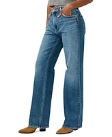 Silver Jeans Co. Women's Baggy Mid Rise Bootcut