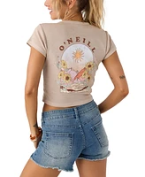 O'Neill Juniors' Scenic Dreamz Short-Sleeve Cotton Graphic T-Shirt