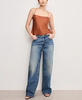 Good American Women's Satin Camisole Top
