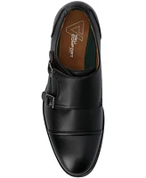 Vance Co. Men's Dillon Comfort Double Monk Strap Dress Shoe