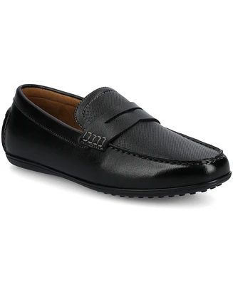 Vance Co. Men's Yates Comfort Driving Penny Loafers