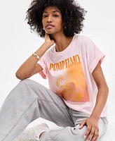 On 34th Women's Cuffed Dolman-Sleeve Pompelmo T-Shirt, Exclusively at Macy's