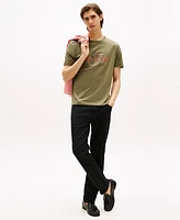 Tommy Hilfiger Men's Tropical Floral Logo T-Shirt