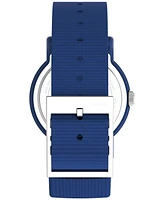 Timex Unisex Analog Blue Nylon Strap Watch, 40mm