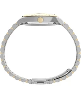 Timex Women's Analog Two-Tone Stainless Steel Watch, 36mm