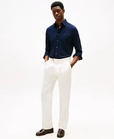 Tommy Hilfiger Men's Long Sleeve Button Front Performance Shirt