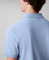 Calvin Klein Men's Regular-Fit Smooth Cotton Monogram Logo Polo Shirt