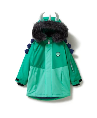 Roarsome Little Girls Spike the Dinosaur Ski Jacket