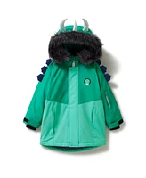 Roarsome Little Girls Spike the Dinosaur Ski Jacket