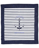 Lauren Ralph Lauren Stripe Anchor Square Scarf