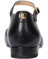 Lauren Ralph Women's Emellie Mary Jane Flats