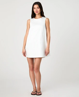 French Connection Women's Cotton Pinstriped Shift Dress