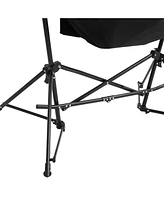 Hammock Camping Rocking Chair, Portable, Adjustable, with Pillow & Bag - Khaki