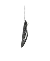 Outdoor Garden Rattan Egg Swing Chair Hanging Chair Wood