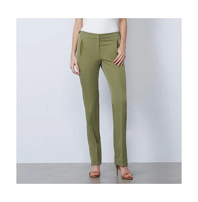 Etcetera Women's Green Safari Pants Chatterley