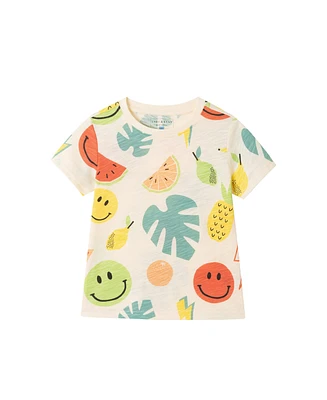 Andy & Evan Toddler Boys Toddler/Child Fun Summer Print Graphic Tee