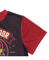 Harry Potter Boys Pajama Shirt and Shorts Sleep Set