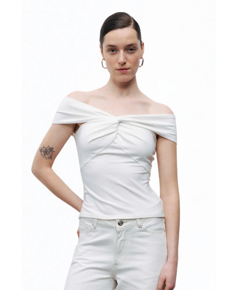 Nocturne Women's Twist Detail Blouse