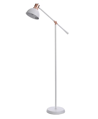 StyleCraft Home Collection 58" Industrial Task Metal Floor Lamp
