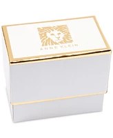 Anne Klein Gold-Tone Mixed Color Stone Bangle Bracelet