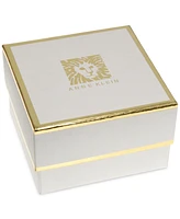 Anne Klein Gold-Tone Crystal & Imitation Pearl Shell Cluster Pin